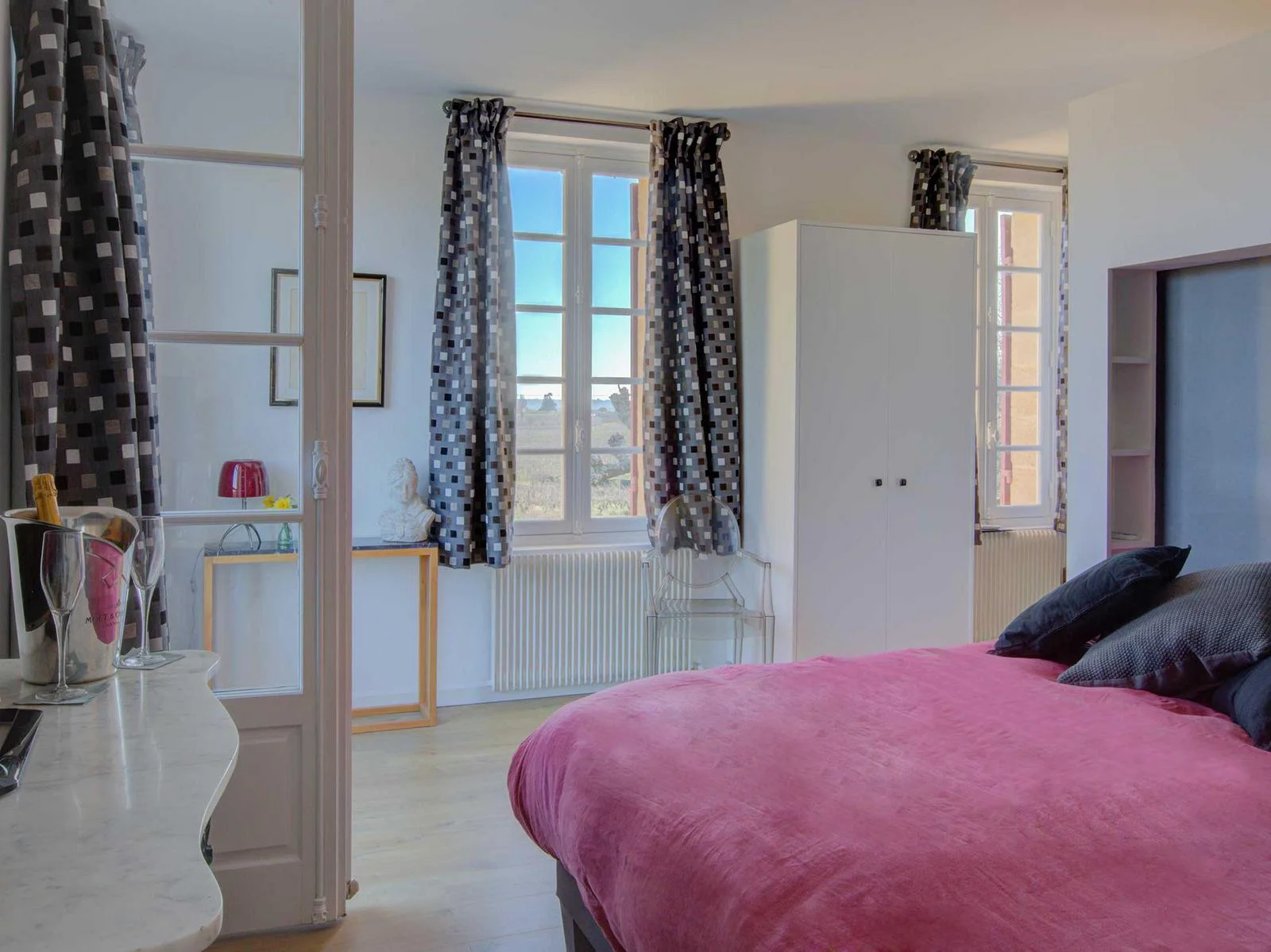 Aménagement de la Suite Vendange au Château du Palanquey